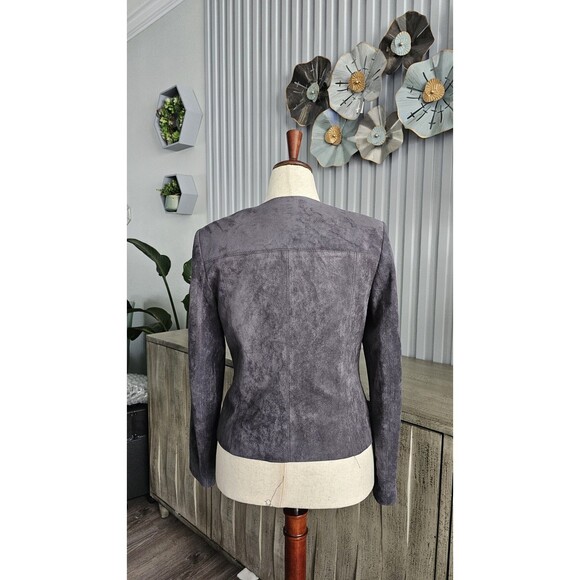 Calvin Klein Faux Suede Jacket – Size 10 - Picture 3 of 13